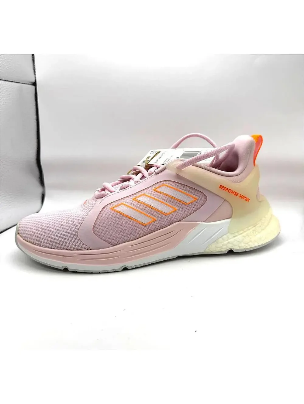 Adidas Response Super Athletic Shoes - Pink and Orange Size 7